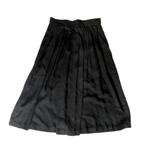 High Waist Pleated Skirt